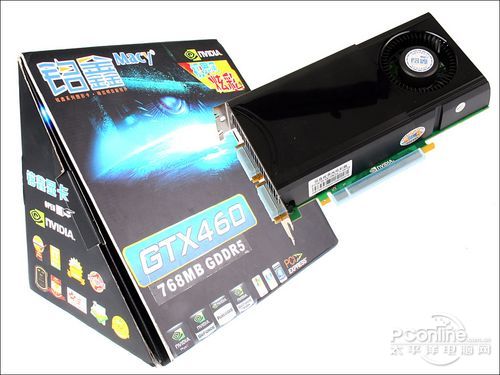 铭鑫 视界风 GTX460-768 D5炫彩版